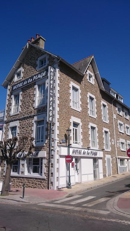 Hotel De La Plage Динард Екстериор снимка