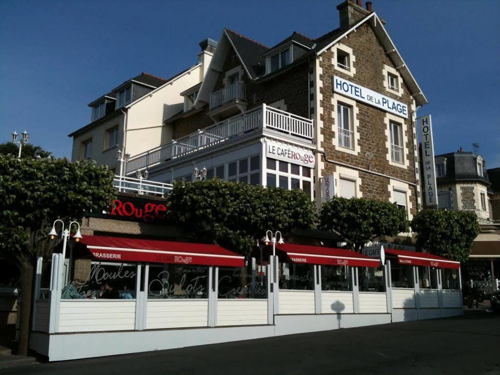 Hotel De La Plage Динард Екстериор снимка
